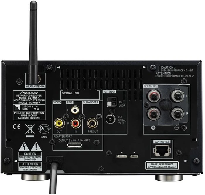 Pioneer XC-HM81 schwarz