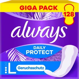 Always Daily Protect Long Geruchsschutz,   128 Stück