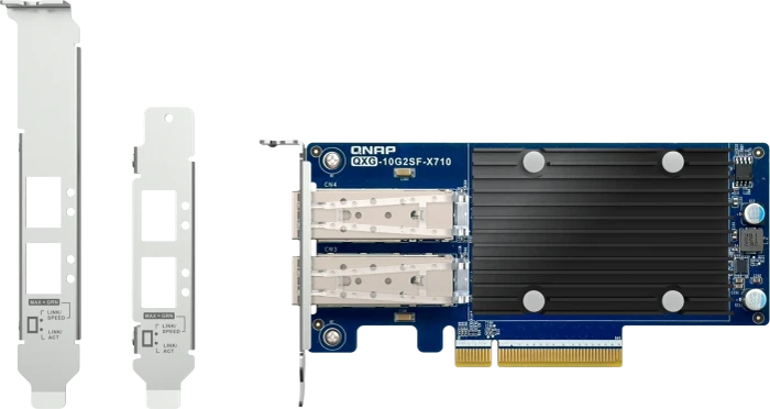 QNAP LAN-Adapter, 2x SFP+, PCIe 3.0 x8