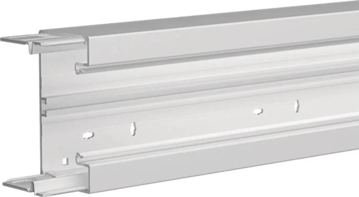 Hager Brüstungskanal-Unterteil frontrastend hfr zu BRH 68x130mm, Oberteil 80mm, verkehrsweiß
