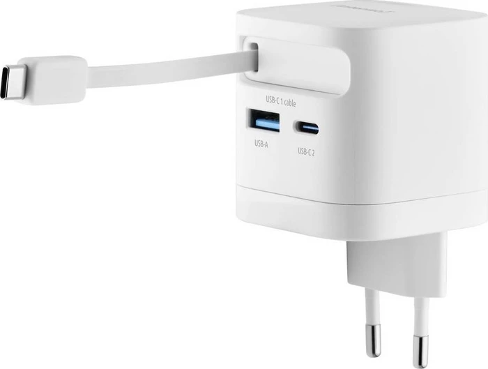 Intenso Power Adapter W65ACIC GaN weiß