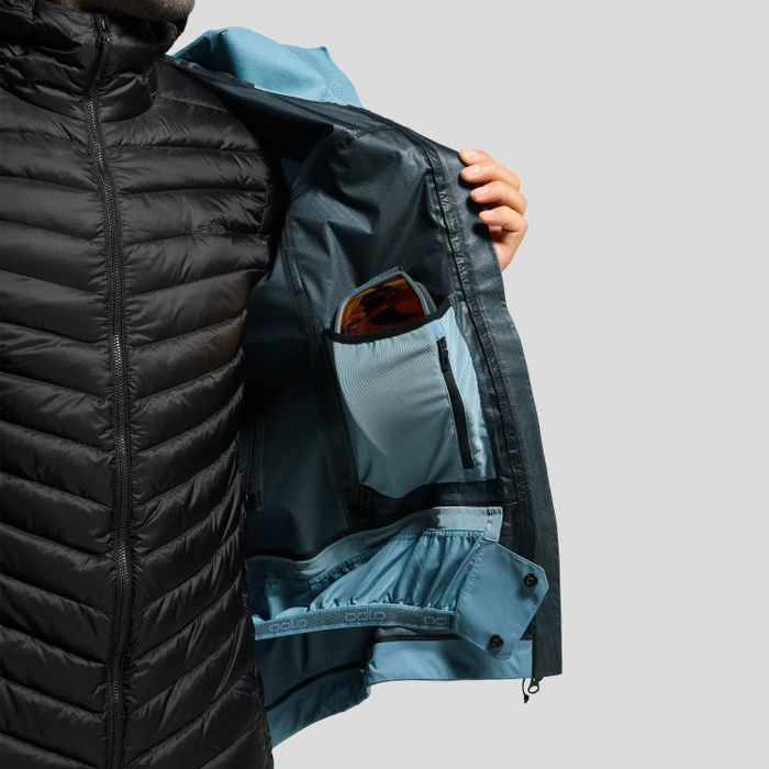 Odlo X-Alp 3L Hardshell Skijacke provincial blue