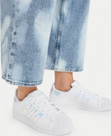 adidas Superstar II Kids weiß/violett (Junior)