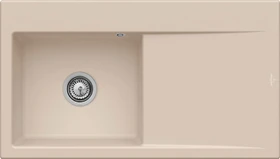 Villeroy & Boch Subway Style 50 Einbau Becken links almond