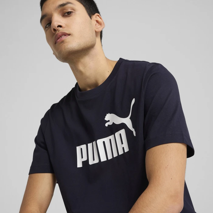 Puma Essentials No.1 Logo T-Shirt kurzarm new navy