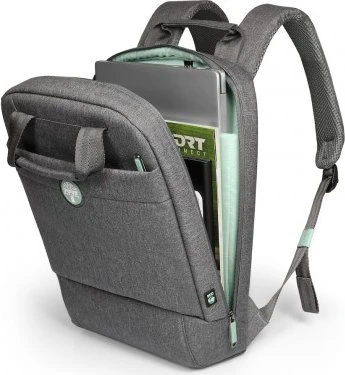 Port Designs Yosemite Eco-Trendy Notebook Rucksack 14", grau