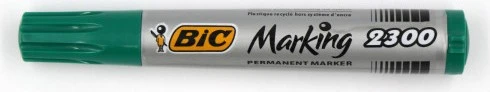 BIC Marking 2300 ECOlutions Permanentmarker Keilspitze 3.7-5.5mm grün