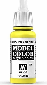 Vallejo Model Color rev.1 yellow fluo, 17ml