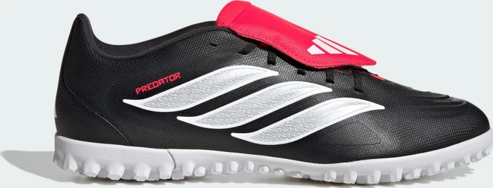 adidas Predator Club Fold-Over Tongue TF core black/cloud white/lucid red (Herren)