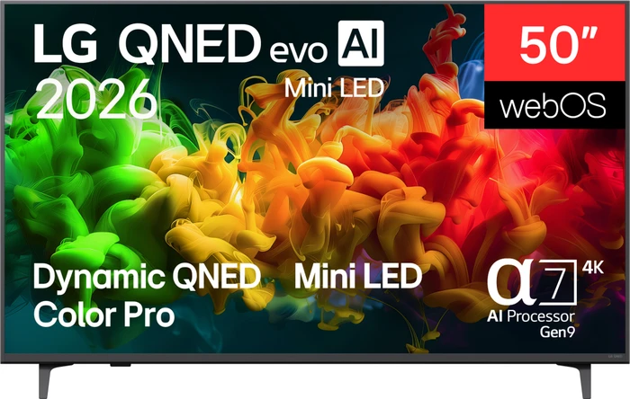 LG QNED evo MiniLED AI 50QNED80B6B