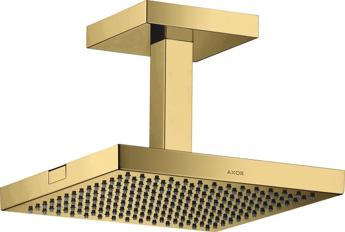 Hansgrohe Axor ShowerSolutions Kopfbrause 240/240 1jet mit Deckenanschluss polished goldoptik