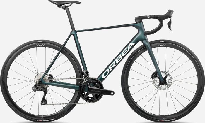 Orbea Orca M20iTEAM escape green/carbon view matt Modell 2026