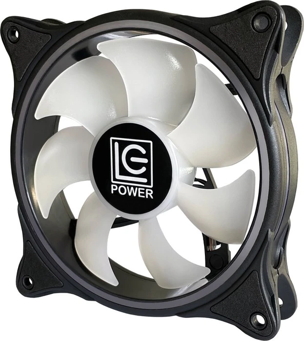 LC-Power Case Fan 120mm ARGB, schwarz, 120mm