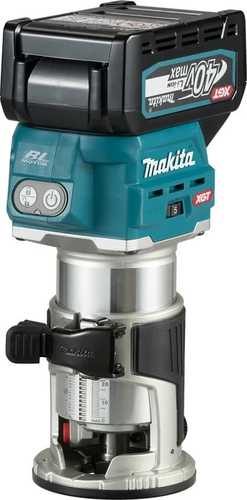 Makita RT001GM205 Akku-Oberfräse inkl. MAKPAC + 2 Akkus 4.0Ah + Zubehör