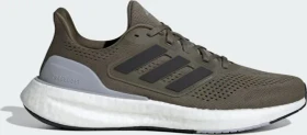 adidas Pureboost 23 olive strata/core black/halo silver (Herren)