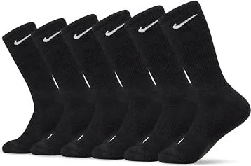 Nike Everyday Cushioned Crew Socken, 6 Paare
