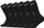 Nike Everyday Cushioned Crew Socken schwarz/weiß, 6 Paare (SX7666-010)