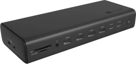 RaidSonic Icy Box IB-DK7401-CU31 DockingStation 17-in-1, USB-C 3.1 [Buchse] (61181)