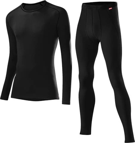 Löffler Transtex Warm Shirt und Hose Set langarm schwarz (Herren)