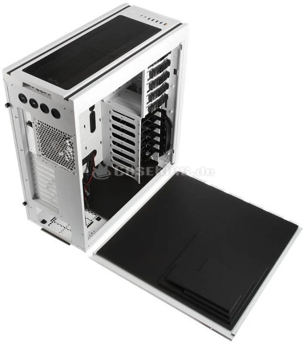 BitFenix Shinobi XL weiß, schallgedämmt