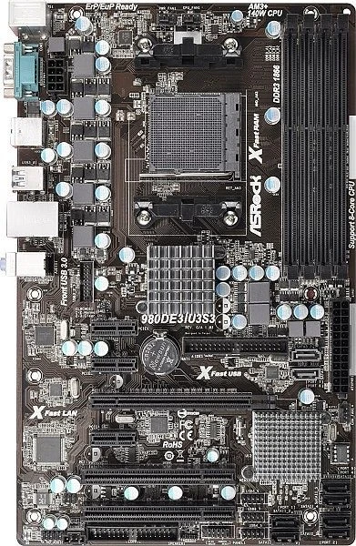 ASRock 980DE3/U3S3 (AMD AM3+)