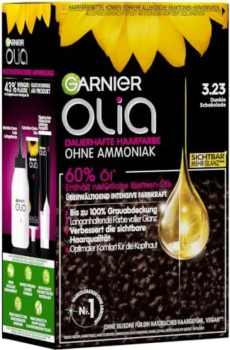 Garnier Olia Haarfarbe 3.23 dunkle schokolade