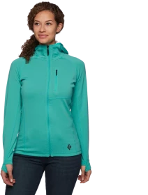 Black Diamond CoEfficient Hoody Funktionsjacke dark patina (Damen)