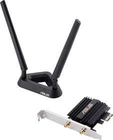 ASUS PCE-AX58BT, 2.4GHz/5GHz WLAN, Bluetooth 5.2, PCIe x1 (90IG0610-MO0R00)