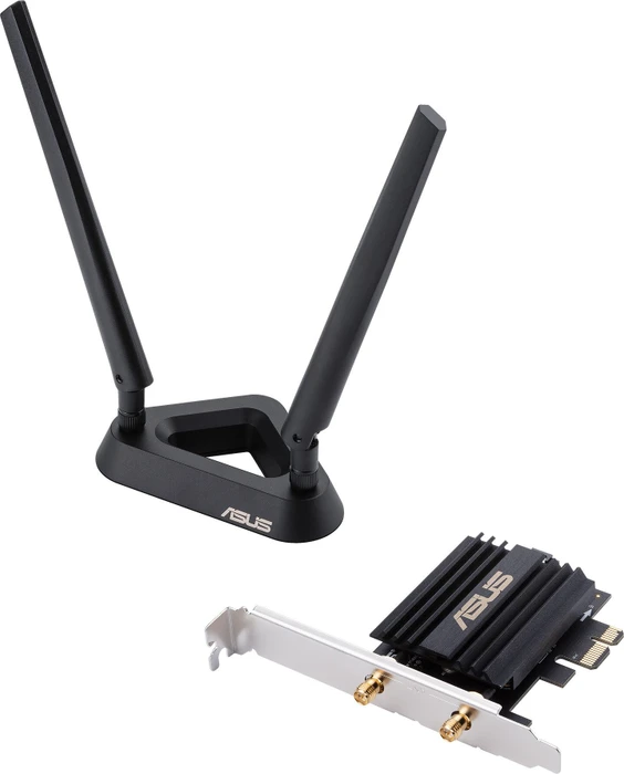 ASUS PCE-AX58BT, 2.4GHz/5GHz WLAN, Bluetooth 5.2, PCIe x1