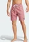 adidas 3-Streifen CLX Badeshorts preloved crimson/white (Herren) Vorschaubild
