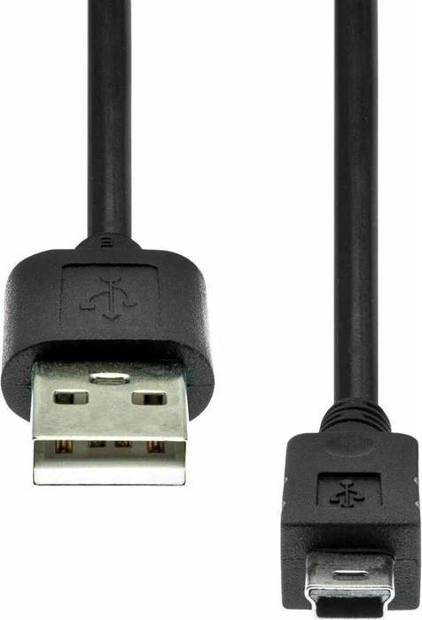 ProXtend USB 2.0 A to Mini B 5P M/M 1.0m schwarz