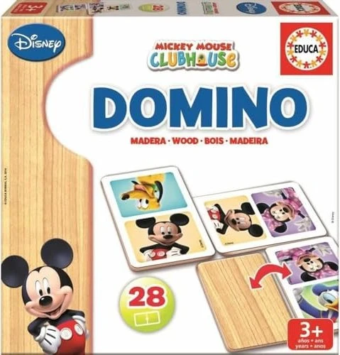 Disney wooden Domino Mickey/Minnie