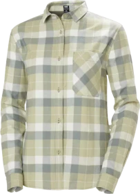 Helly Hansen Lokka Flannel Hemd langarm light lav (Damen)