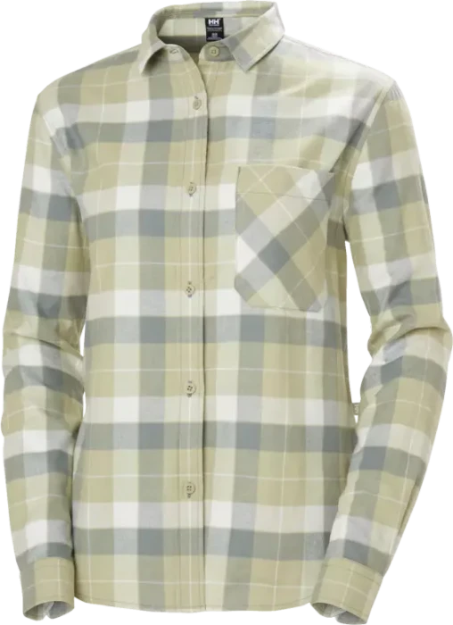 Helly Hansen Lokka Flannel Hemd langarm light lav (Damen)