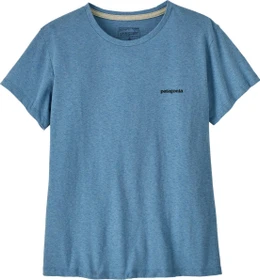 Patagonia P-6 Logo Responsibili-Tee T-Shirt kurzarm shore blue (Damen)