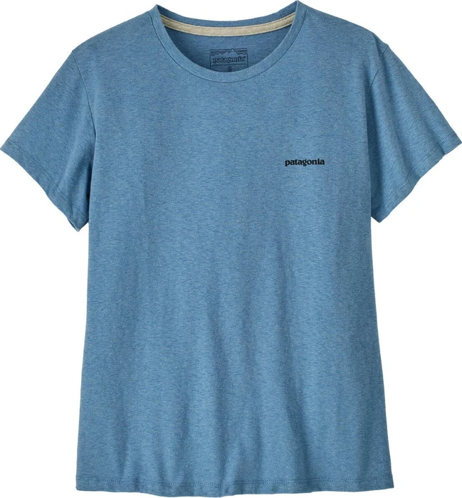 Patagonia P-6 Logo Responsibili-Tee T-Shirt kurzarm shore blue (Damen)
