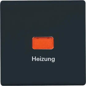Busch-Jaeger Allwetter 44 Wippe mit Aufdruck "Heizung", anthrazit