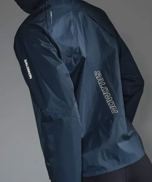 Salomon Bonatti Waterproof Funktionsjacke midnight navy (Damen)