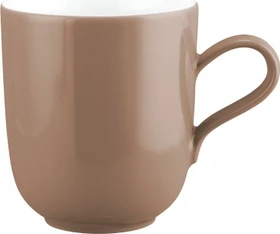 Seltmann Weiden Liberty pure colors Becher mit Henkel cocoa brown