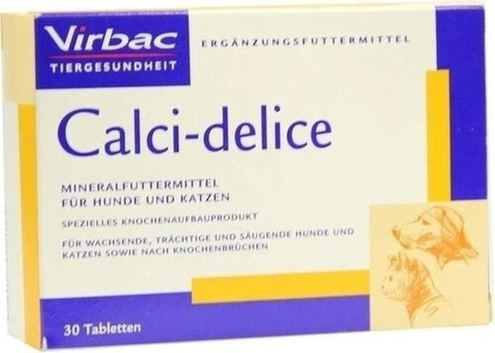 Virbac Calcidelice Tabletten, 30 Stück
