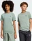 adidas Kids T-Shirt kurzarm silver green (Junior) Vorschaubild