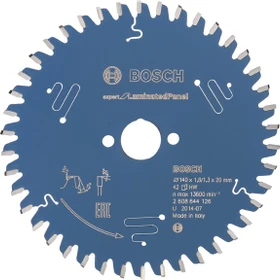 Bosch Professional Expert for Laminated Panel Kreissägeblatt 42Z, 140x1.3x20mm, 1 Stück