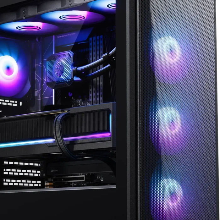 Phanteks Eclipse G370A, schwarz, Glasfenster