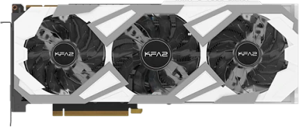 KFA2 GeForce RTX 3090 EX Gamer White (1-Click OC), 24GB GDDR6X, HDMI, 3x DP