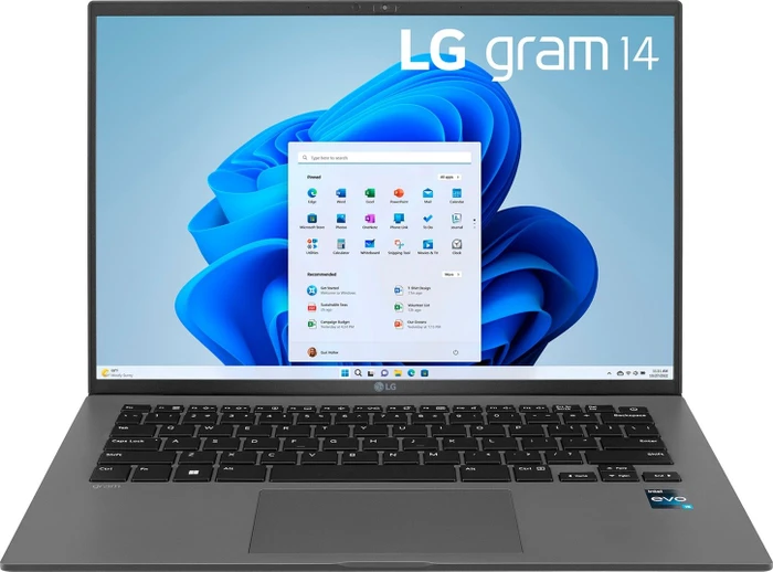 LG gram 14 (2023), grau, Core i7-1360P, 16GB RAM, 1TB SSD, DE