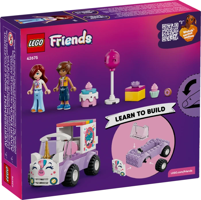 LEGO Friends - Einhorn-Kuchenlieferwagen