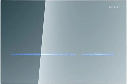 Geberit Sigma80 Betätigungsplatte Glas verspiegelt