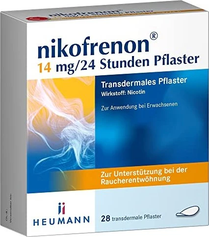 Heumann Nikofrenon 14mg/24 Stunden Pflaster, 28 Stück