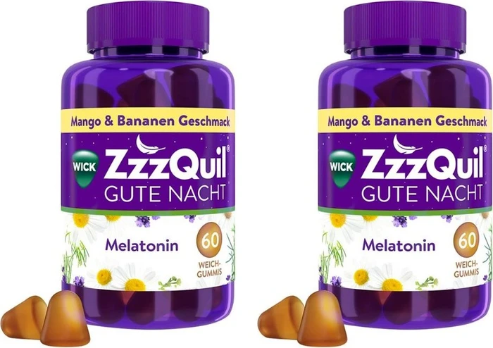 WICK ZzzQuil Gute Nacht mit Melatonin Gummies