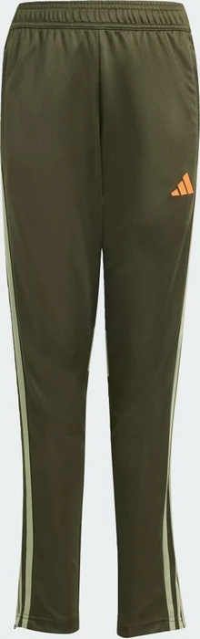 adidas Tiro 25 Essentials Trainingshose lang night cargo/tent green/impact orange (Junior)